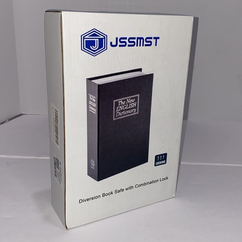 JSSMST Diversion Book Safe With Combination Lock The New English Dictionary NIB